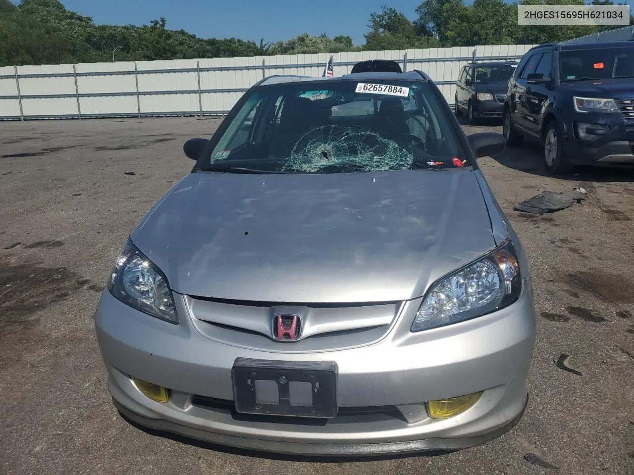 2HGES15695H621034 2005 Honda Civic Lx