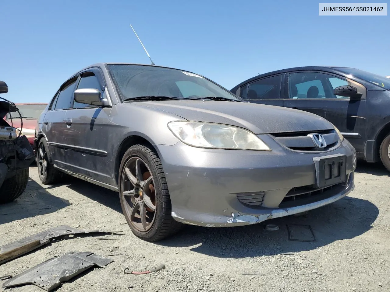 2005 Honda Civic Hybrid VIN: JHMES95645S021462 Lot: 66158414