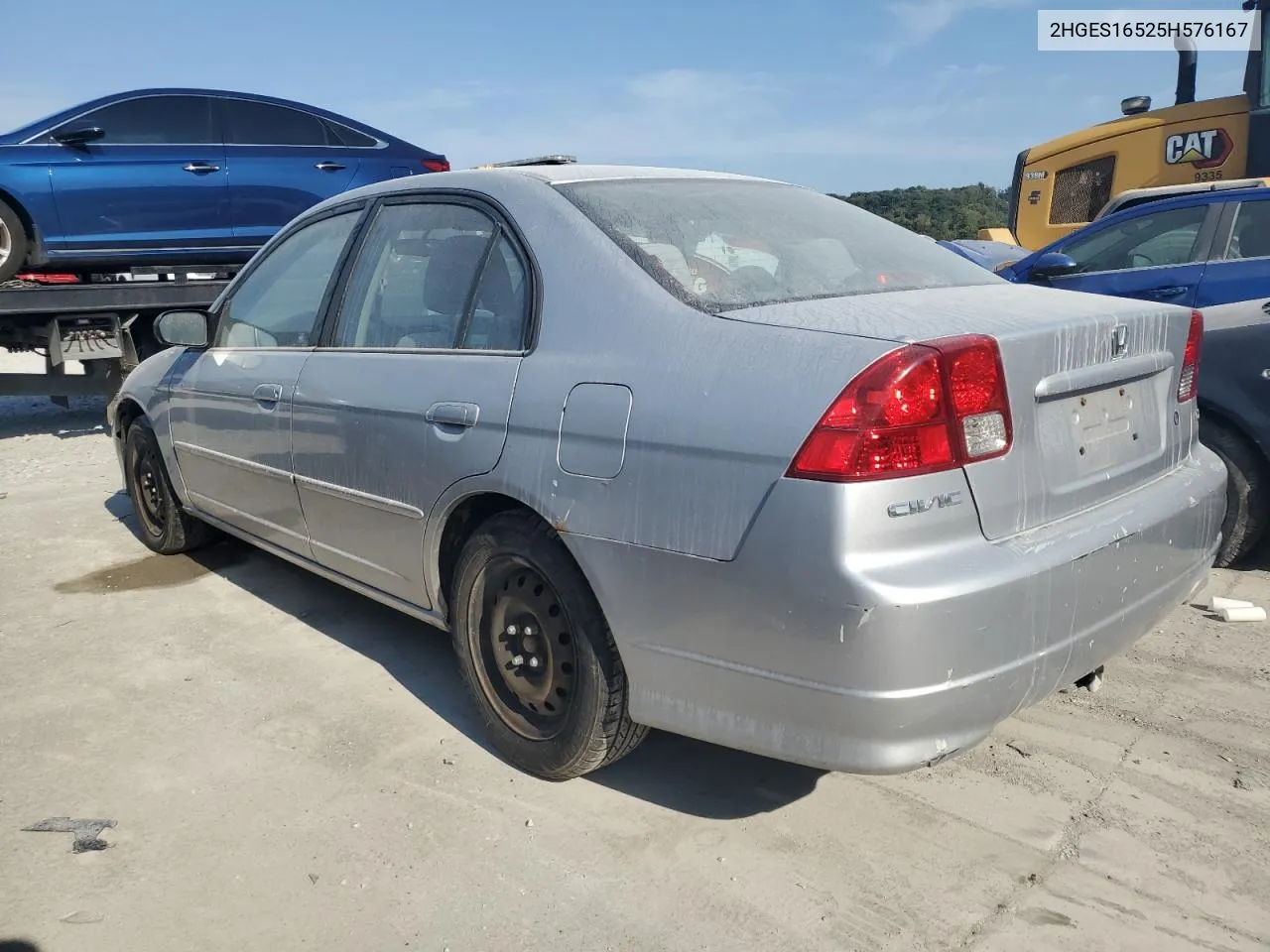 2005 Honda Civic Lx VIN: 2HGES16525H576167 Lot: 70600934