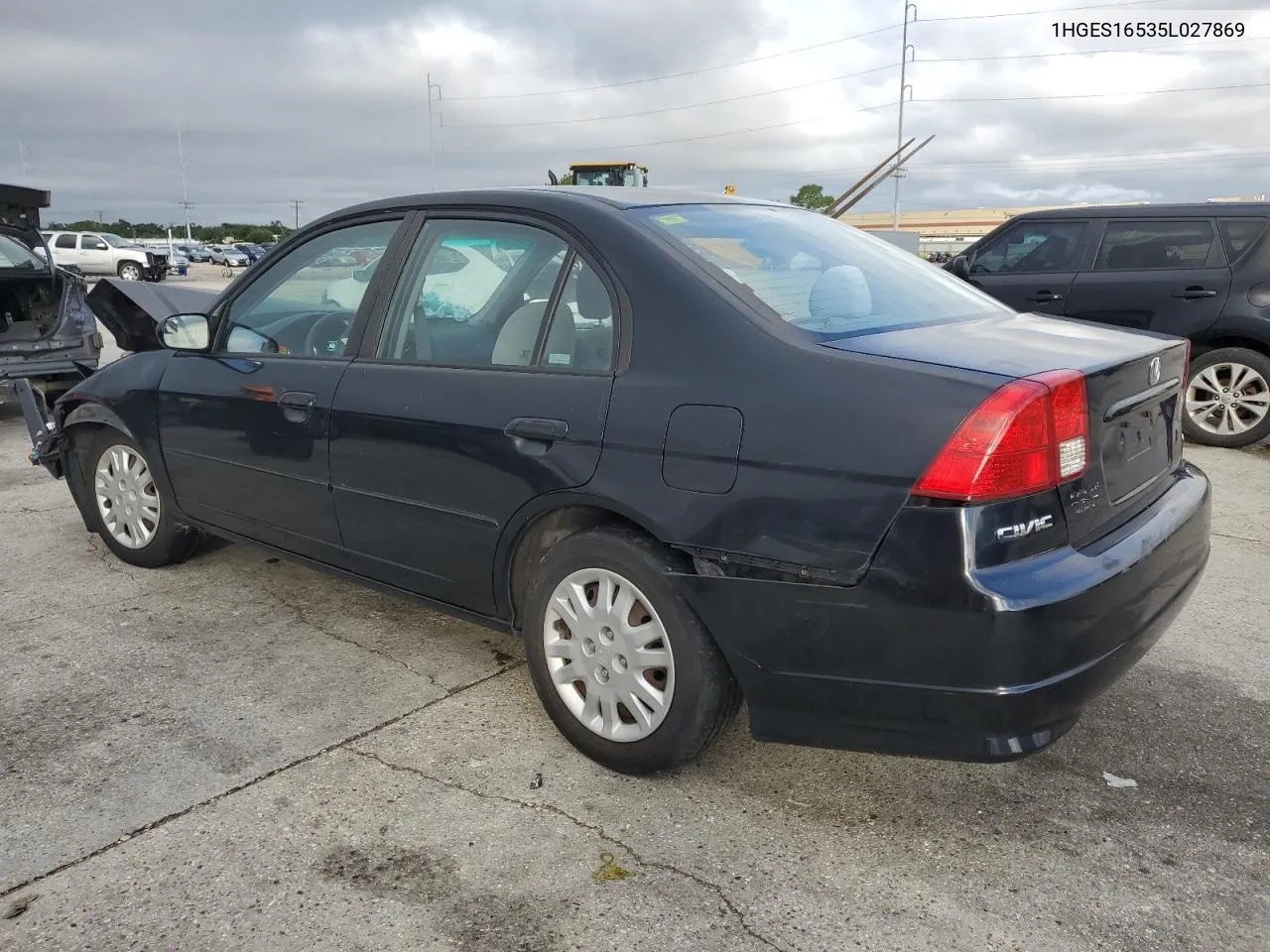 2005 Honda Civic Lx VIN: 1HGES16535L027869 Lot: 71018264