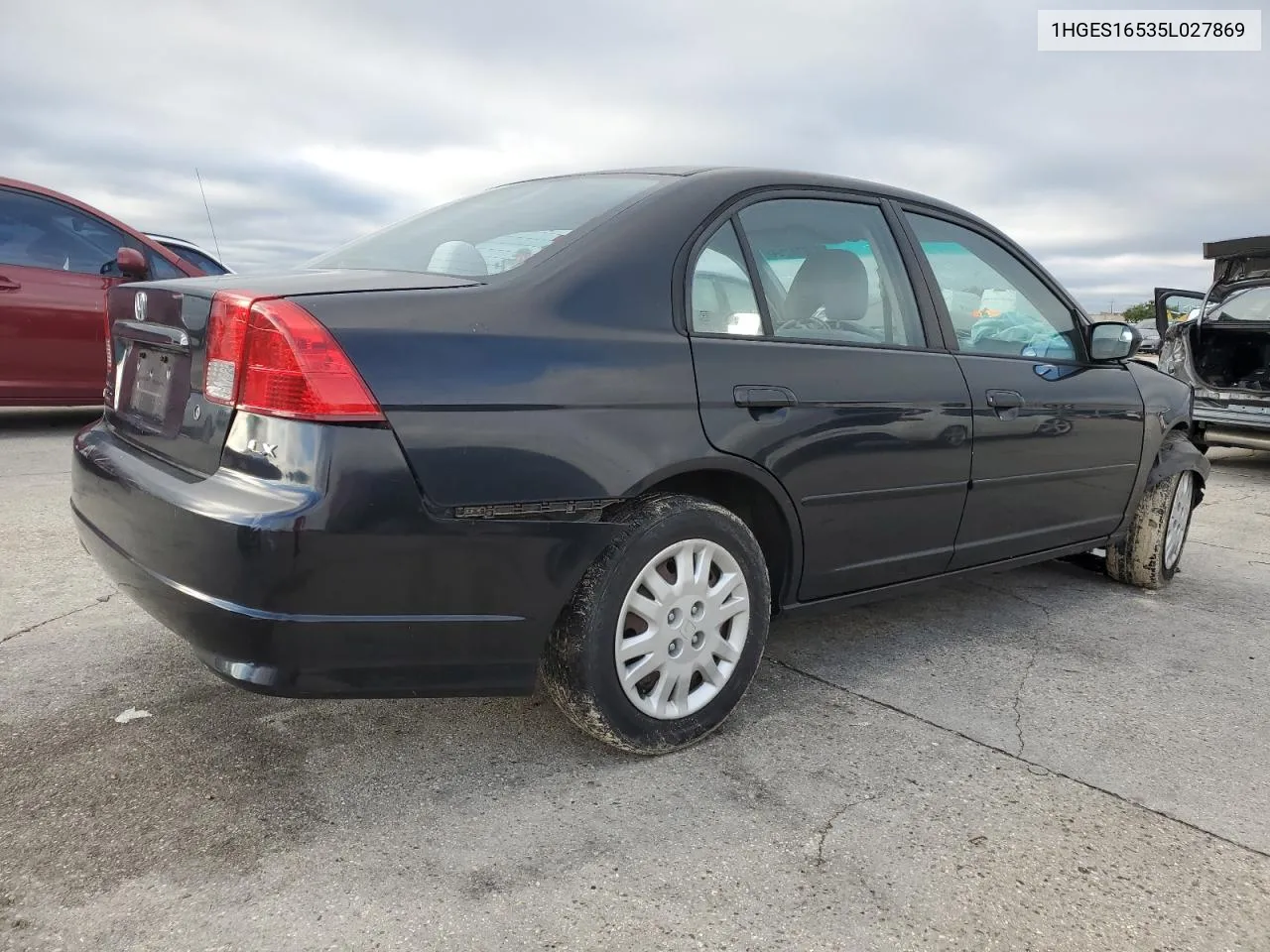 1HGES16535L027869 2005 Honda Civic Lx