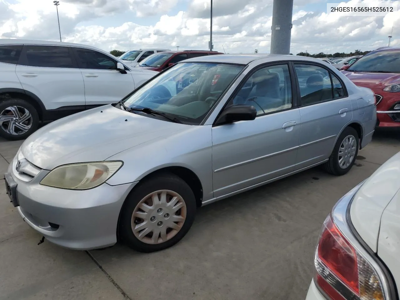 2HGES16565H525612 2005 Honda Civic Lx