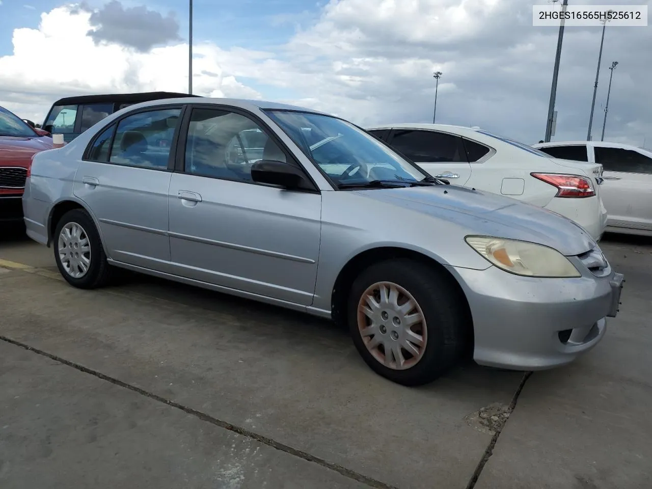 2HGES16565H525612 2005 Honda Civic Lx