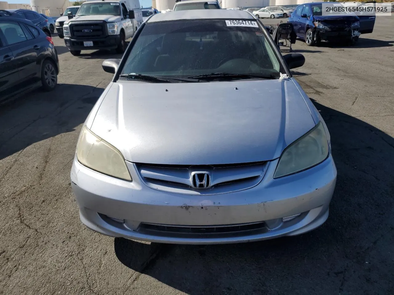 2HGES16545H571925 2005 Honda Civic Lx