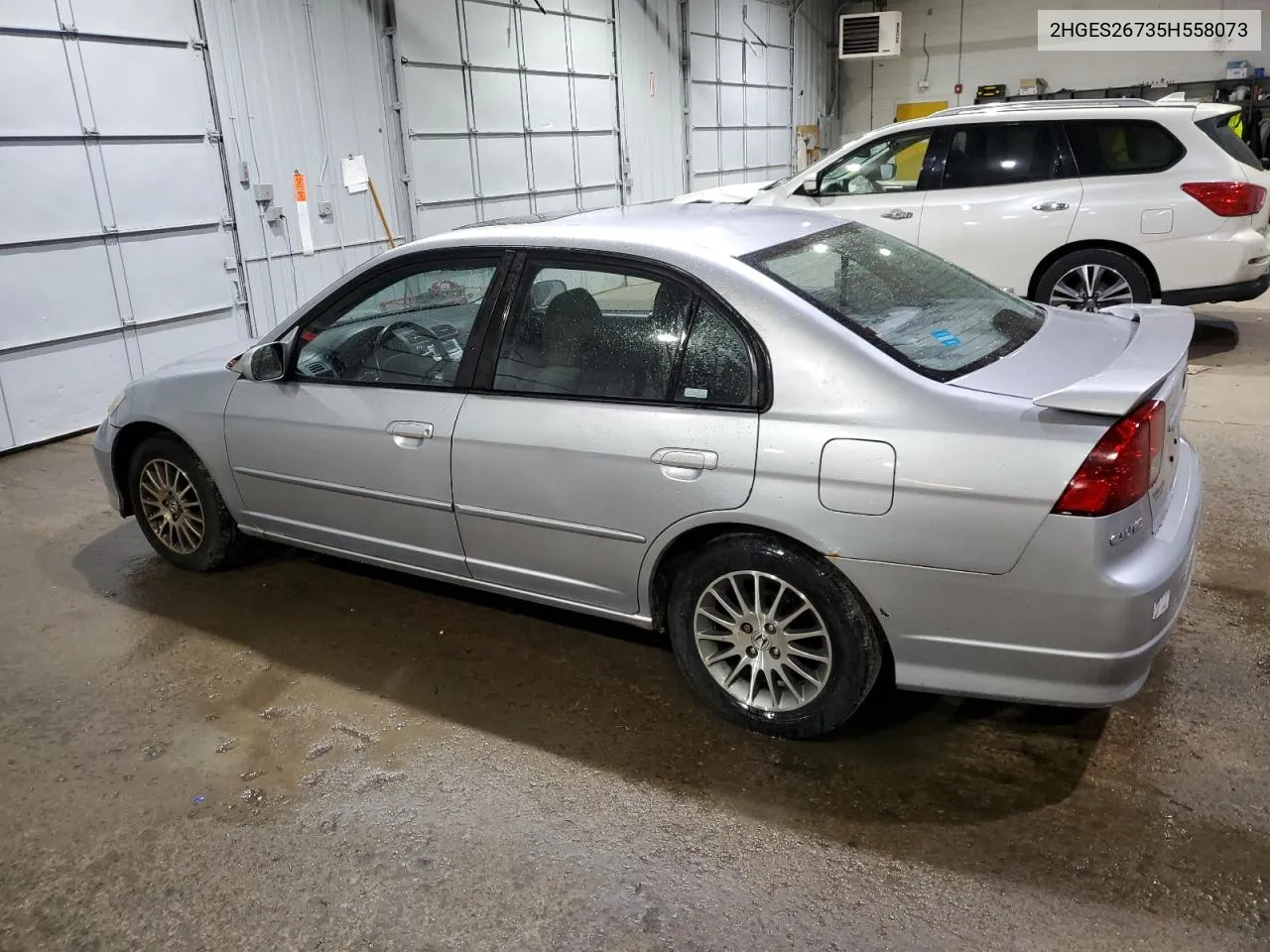 2005 Honda Civic Ex VIN: 2HGES26735H558073 Lot: 77305734