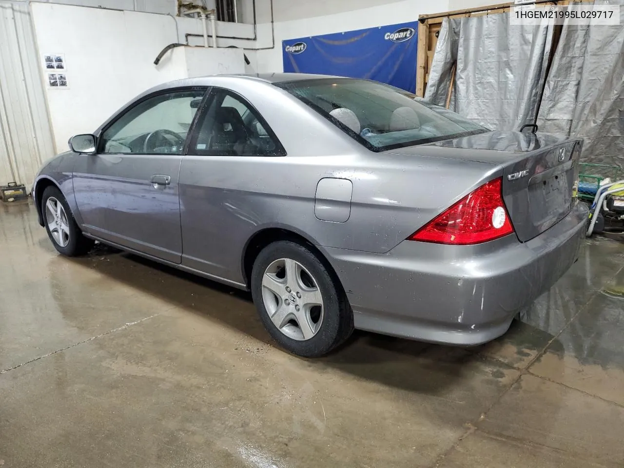 2005 Honda Civic Ex VIN: 1HGEM21995L029717 Lot: 78821004