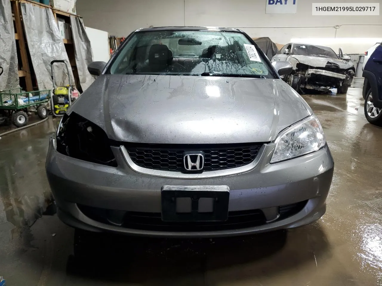 2005 Honda Civic Ex VIN: 1HGEM21995L029717 Lot: 78821004