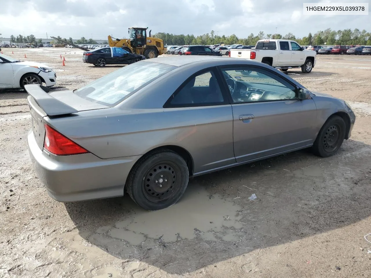 2005 Honda Civic Ex VIN: 1HGEM229X5L039378 Lot: 79332464