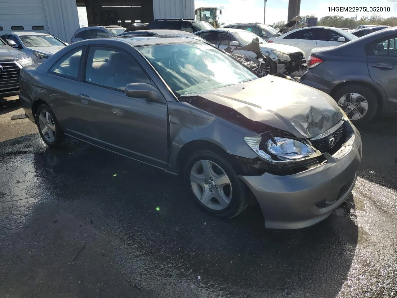 2005 Honda Civic Ex VIN: 1HGEM22975L052010 Lot: 79333224