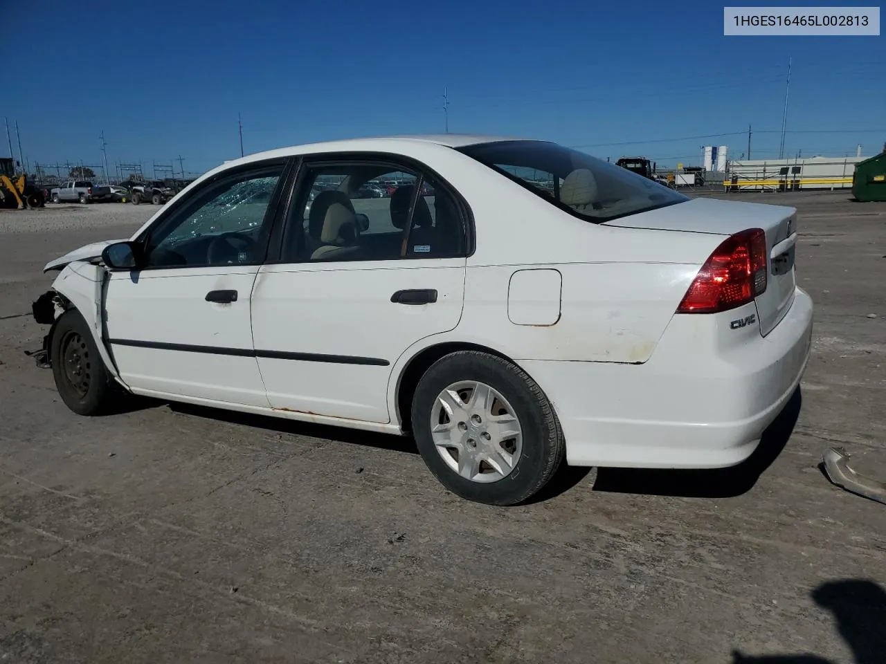 2005 Honda Civic Dx VIN: 1HGES16465L002813 Lot: 81129434