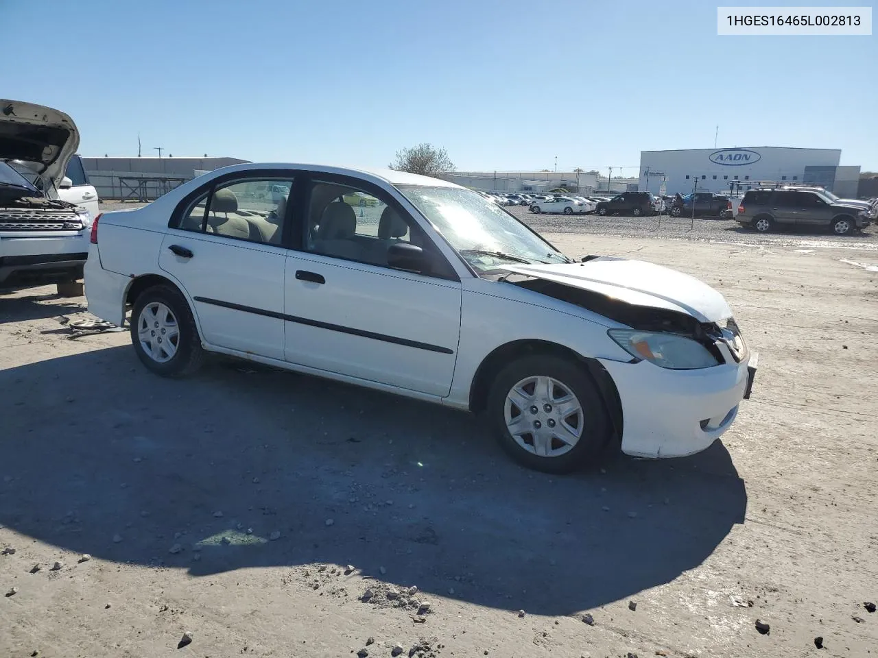 2005 Honda Civic Dx VIN: 1HGES16465L002813 Lot: 81129434