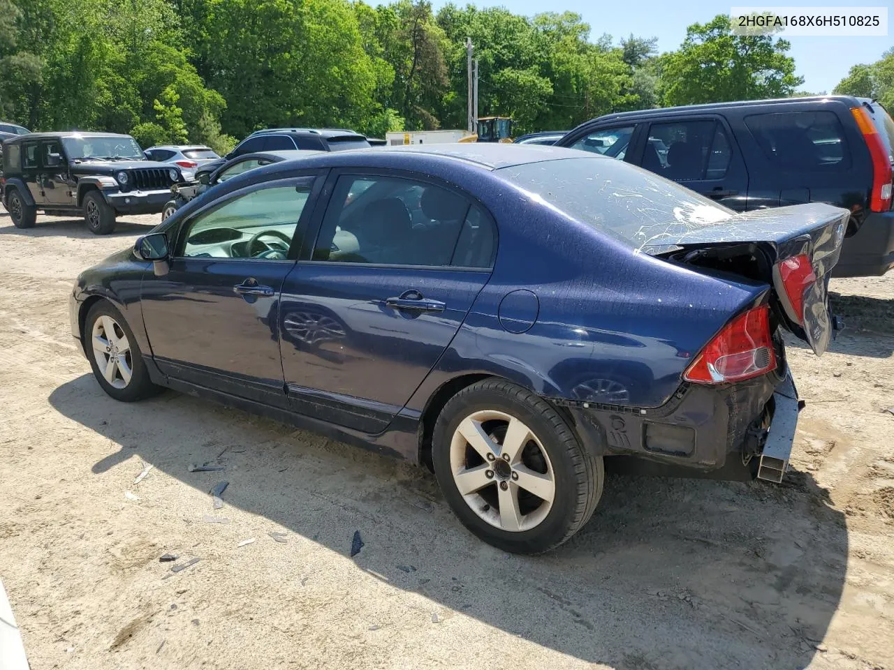 2006 Honda Civic Ex VIN: 2HGFA168X6H510825 Lot: 55665934