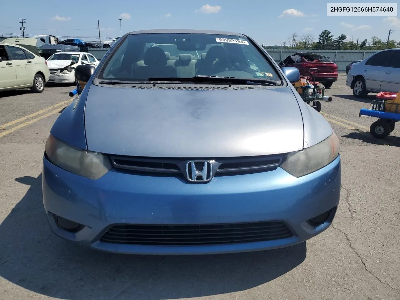 2HGFG12666H574640 2006 Honda Civic Lx