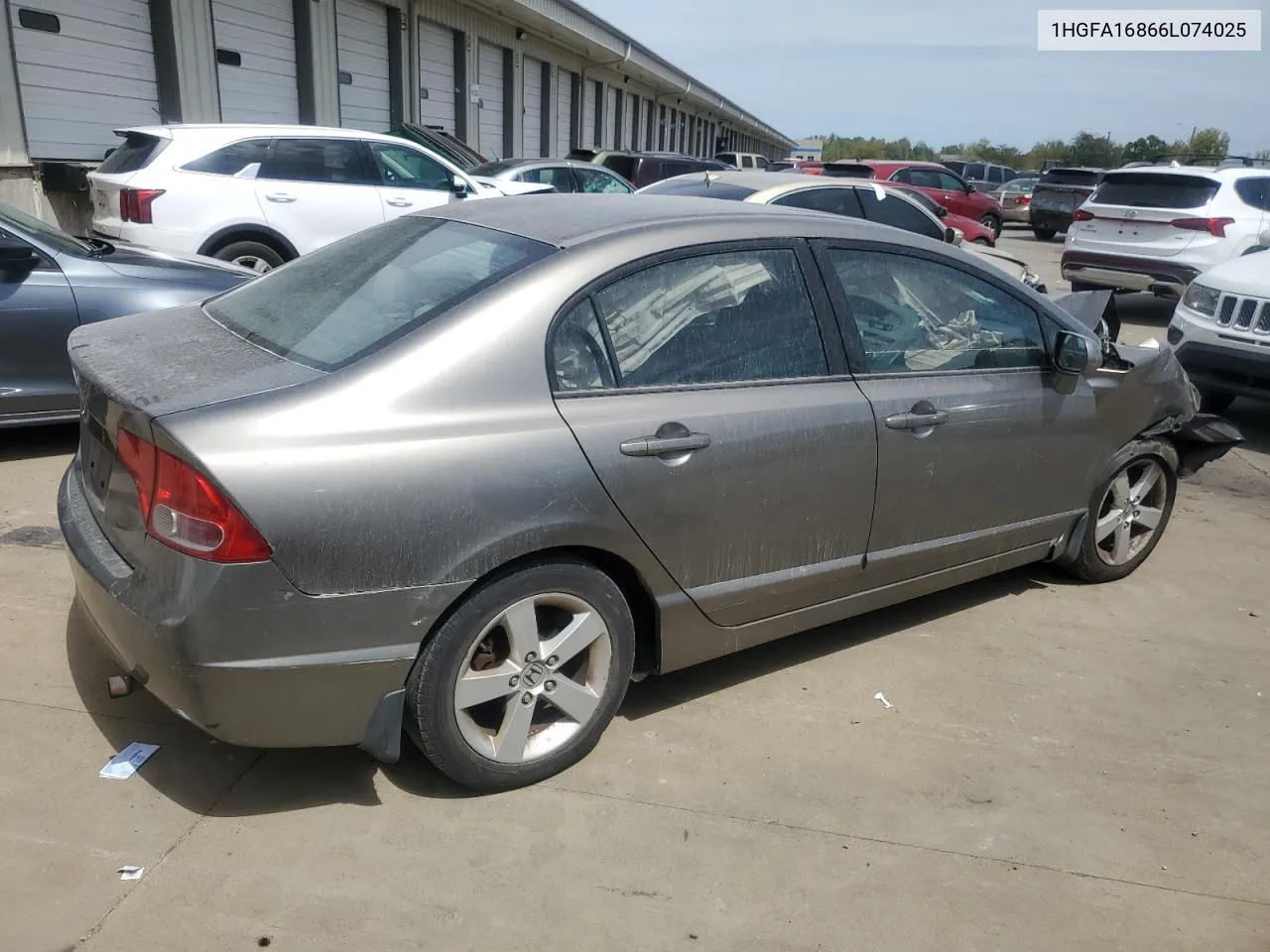 2006 Honda Civic Ex VIN: 1HGFA16866L074025 Lot: 69774634