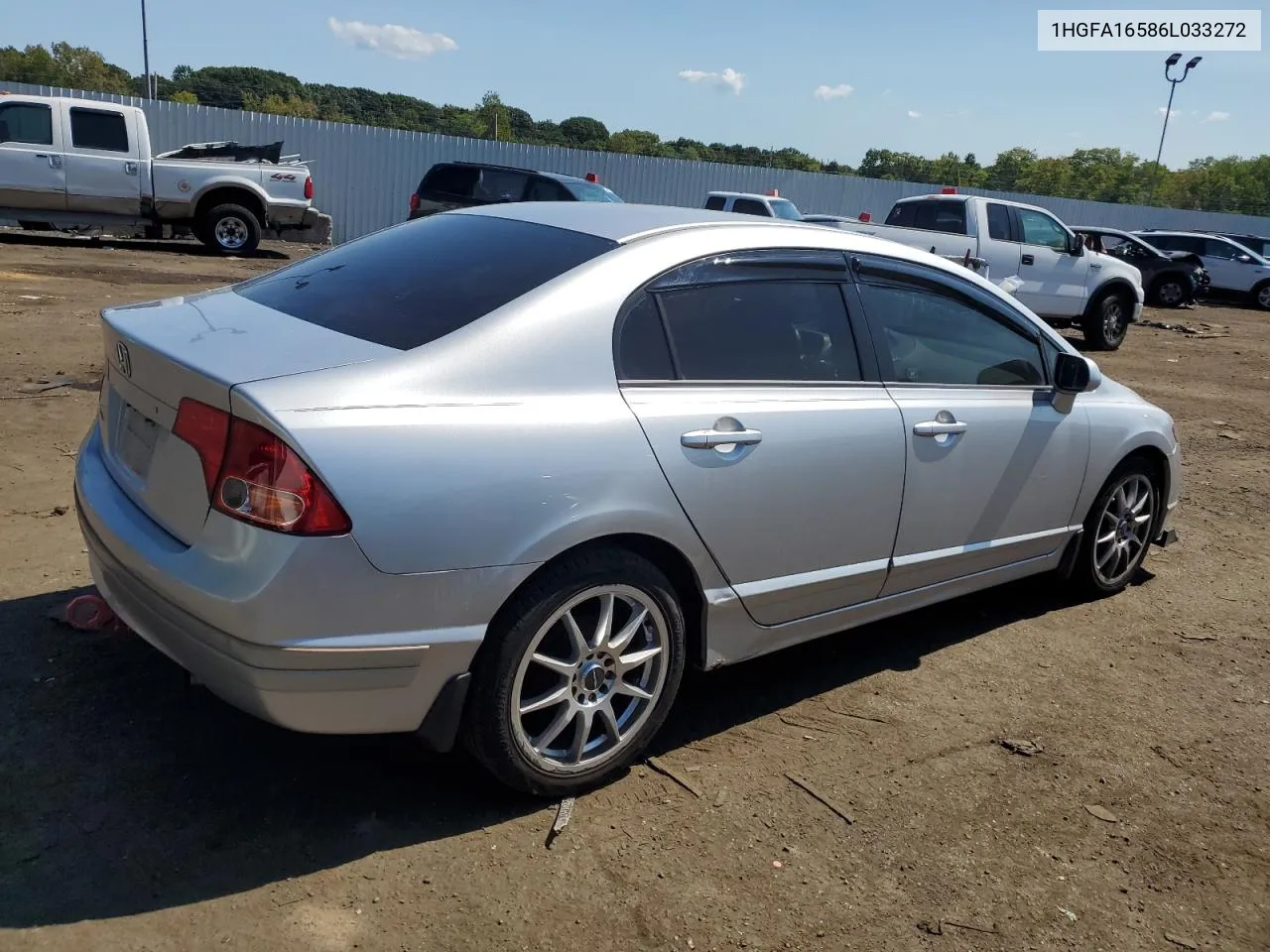 2006 Honda Civic Lx VIN: 1HGFA16586L033272 Lot: 69794794