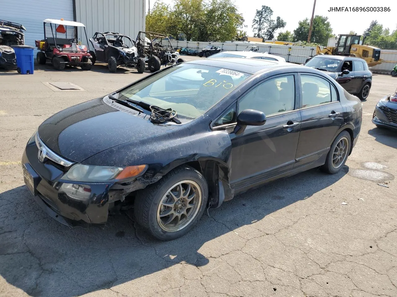 JHMFA16896S003386 2006 Honda Civic Ex