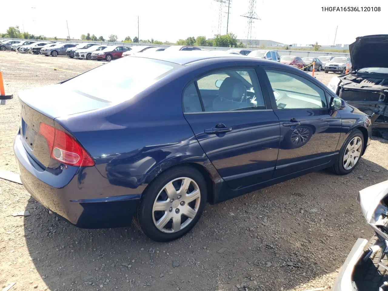 1HGFA16536L120108 2006 Honda Civic Lx