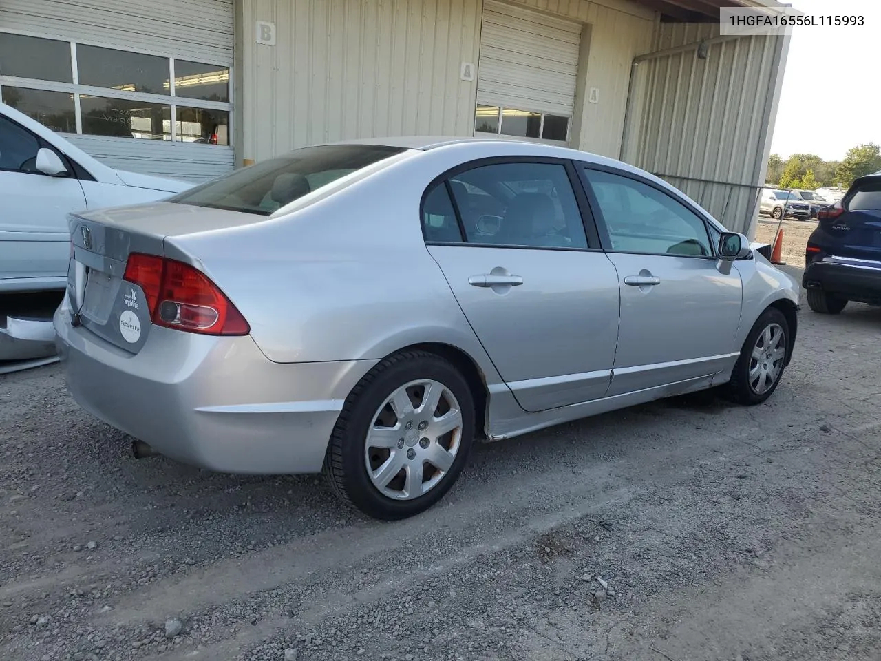 2006 Honda Civic Lx VIN: 1HGFA16556L115993 Lot: 70908354