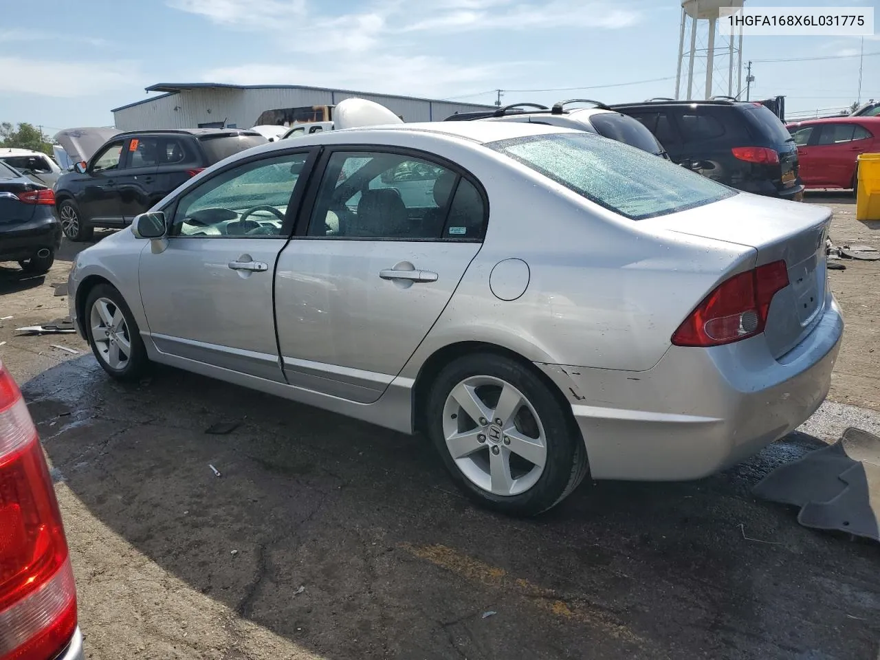 2006 Honda Civic Ex VIN: 1HGFA168X6L031775 Lot: 71561244