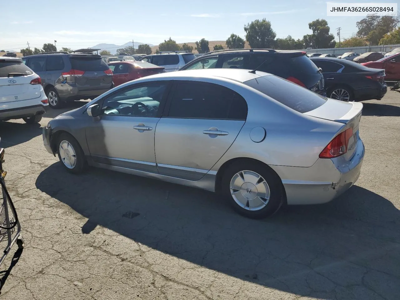 JHMFA36266S028494 2006 Honda Civic Hybrid