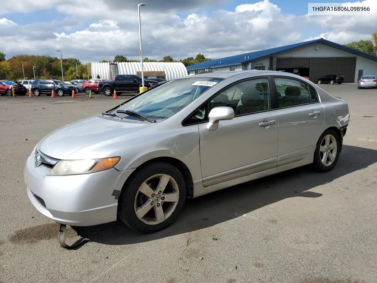 2006 Honda Civic Ex VIN: 1HGFA16806L098966 Lot: 73653604