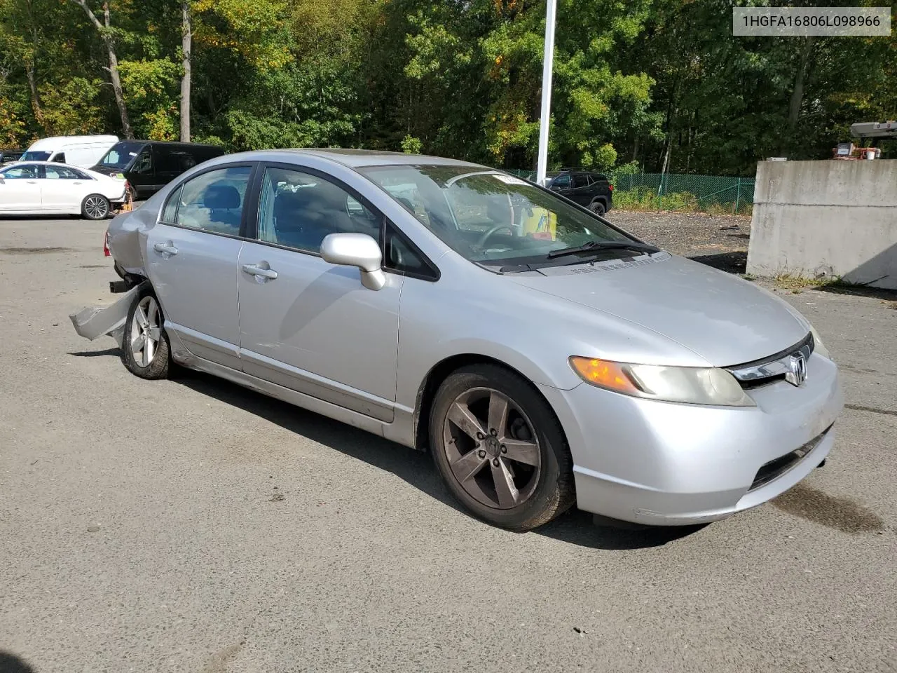 2006 Honda Civic Ex VIN: 1HGFA16806L098966 Lot: 73653604