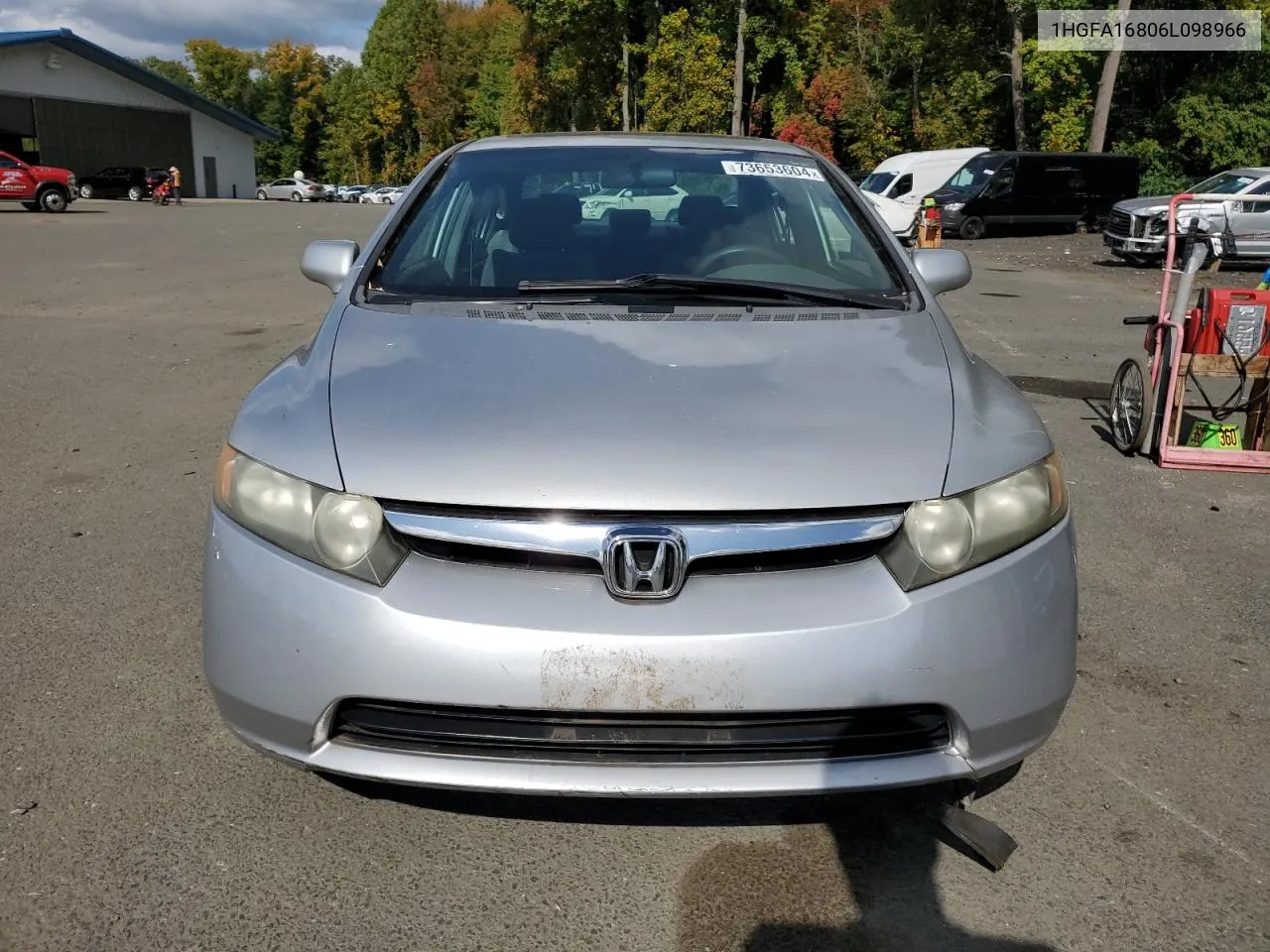 2006 Honda Civic Ex VIN: 1HGFA16806L098966 Lot: 73653604