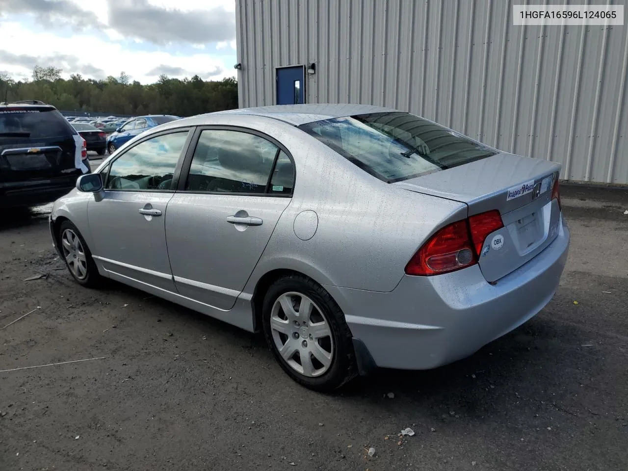 2006 Honda Civic Lx VIN: 1HGFA16596L124065 Lot: 74321534