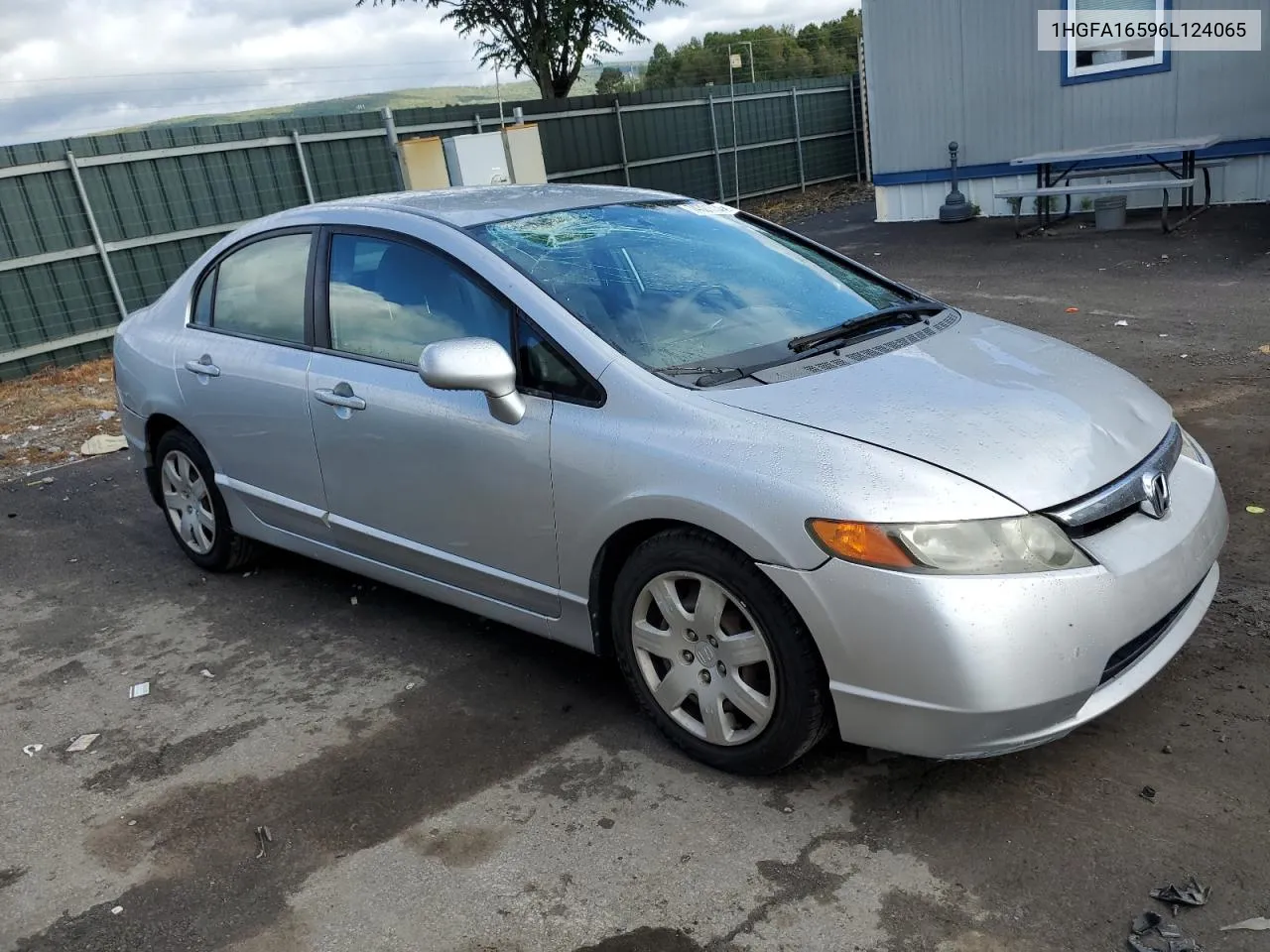 2006 Honda Civic Lx VIN: 1HGFA16596L124065 Lot: 74321534