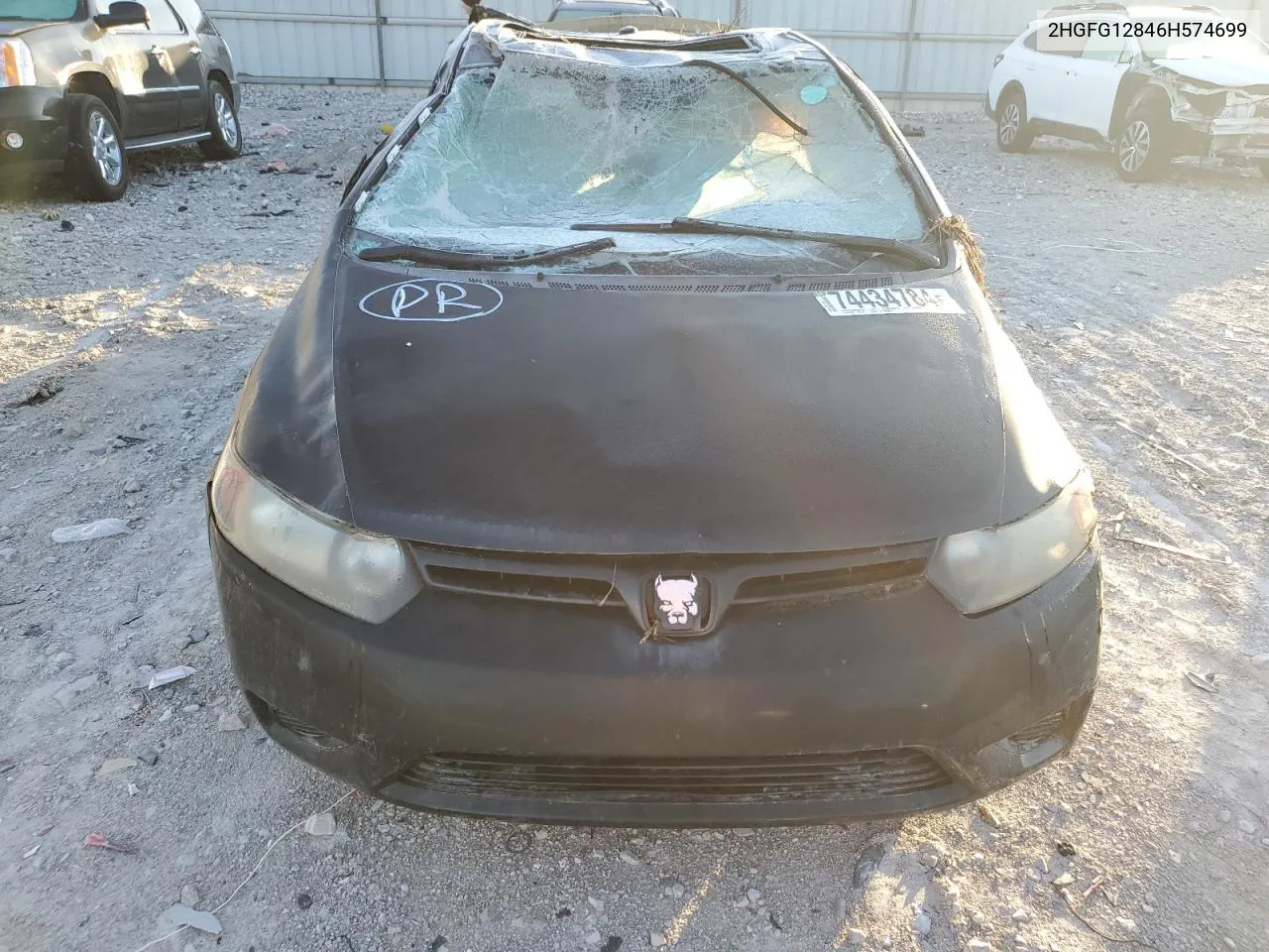 2HGFG12846H574699 2006 Honda Civic Ex