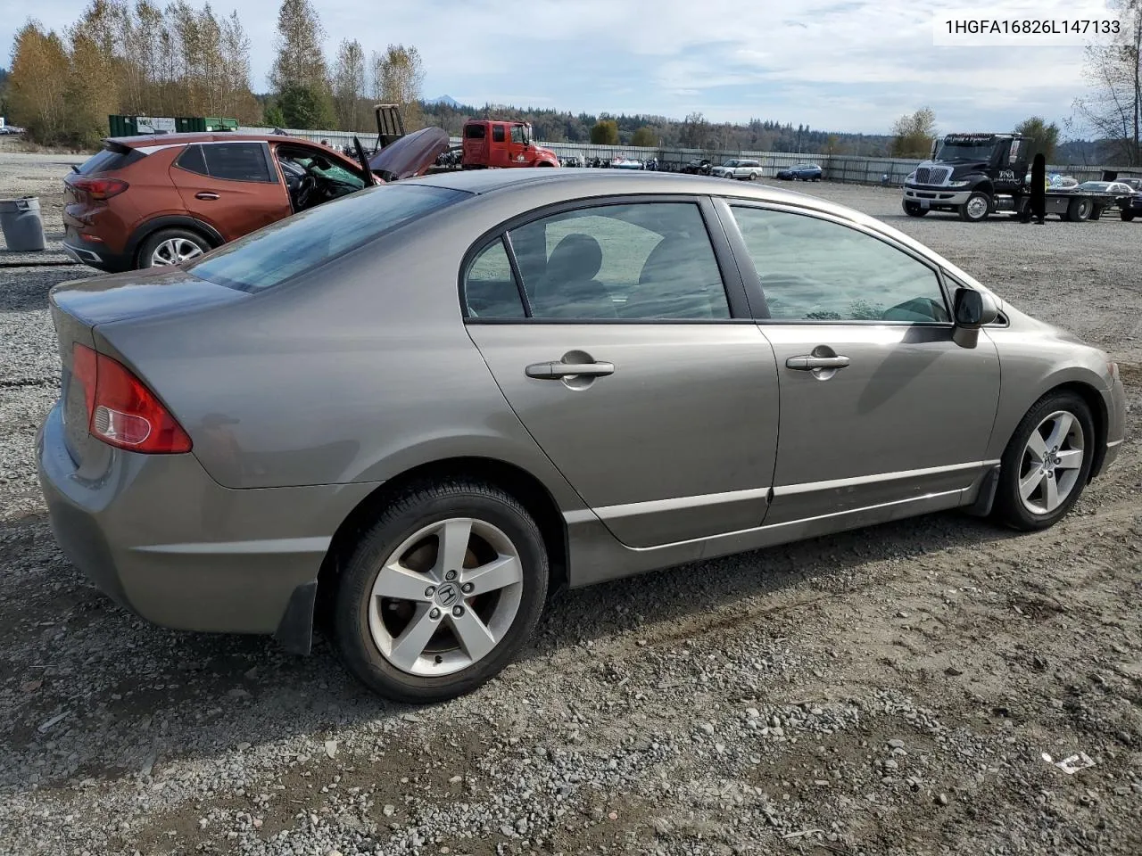 2006 Honda Civic Ex VIN: 1HGFA16826L147133 Lot: 75329894