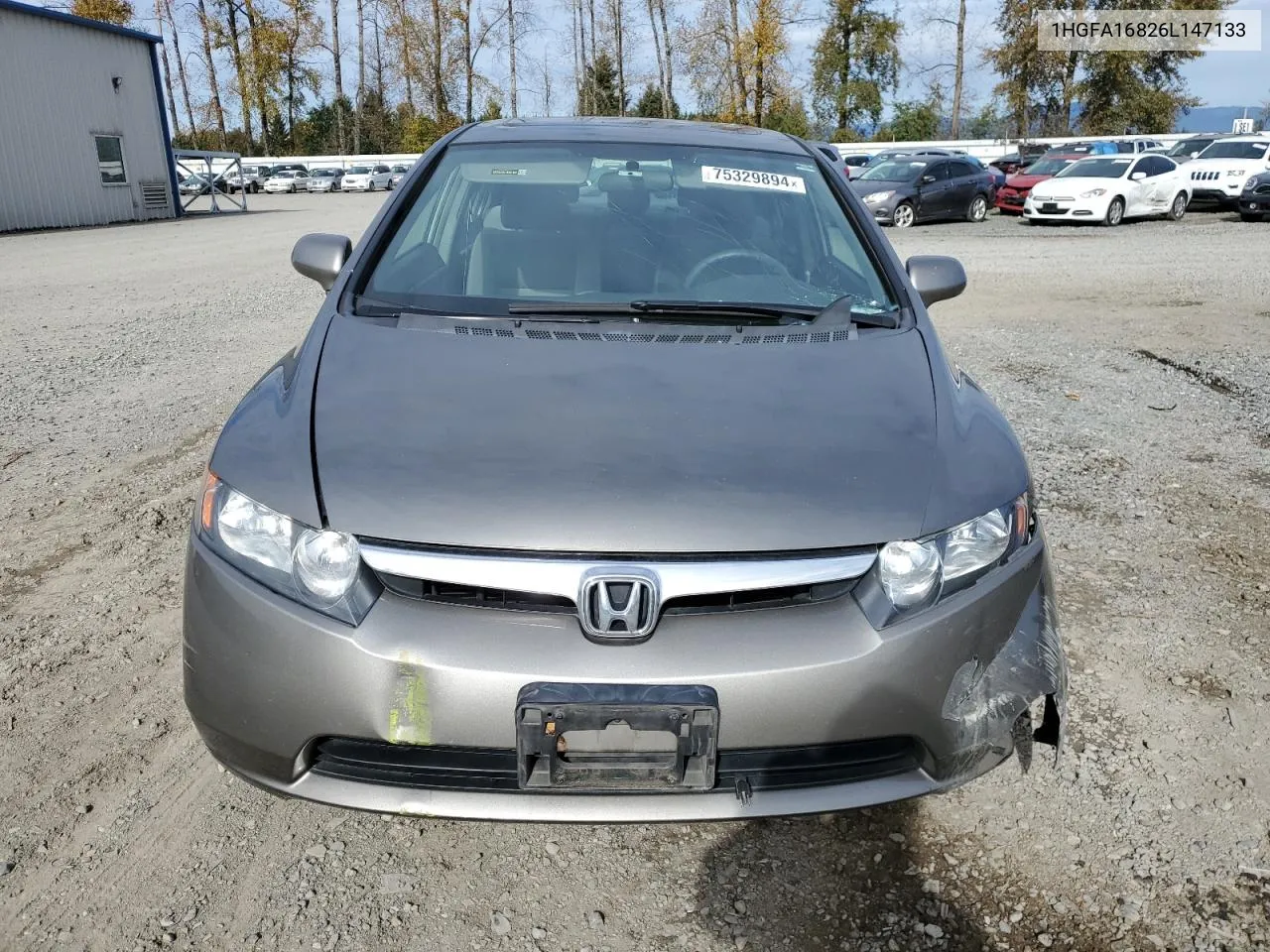 2006 Honda Civic Ex VIN: 1HGFA16826L147133 Lot: 75329894