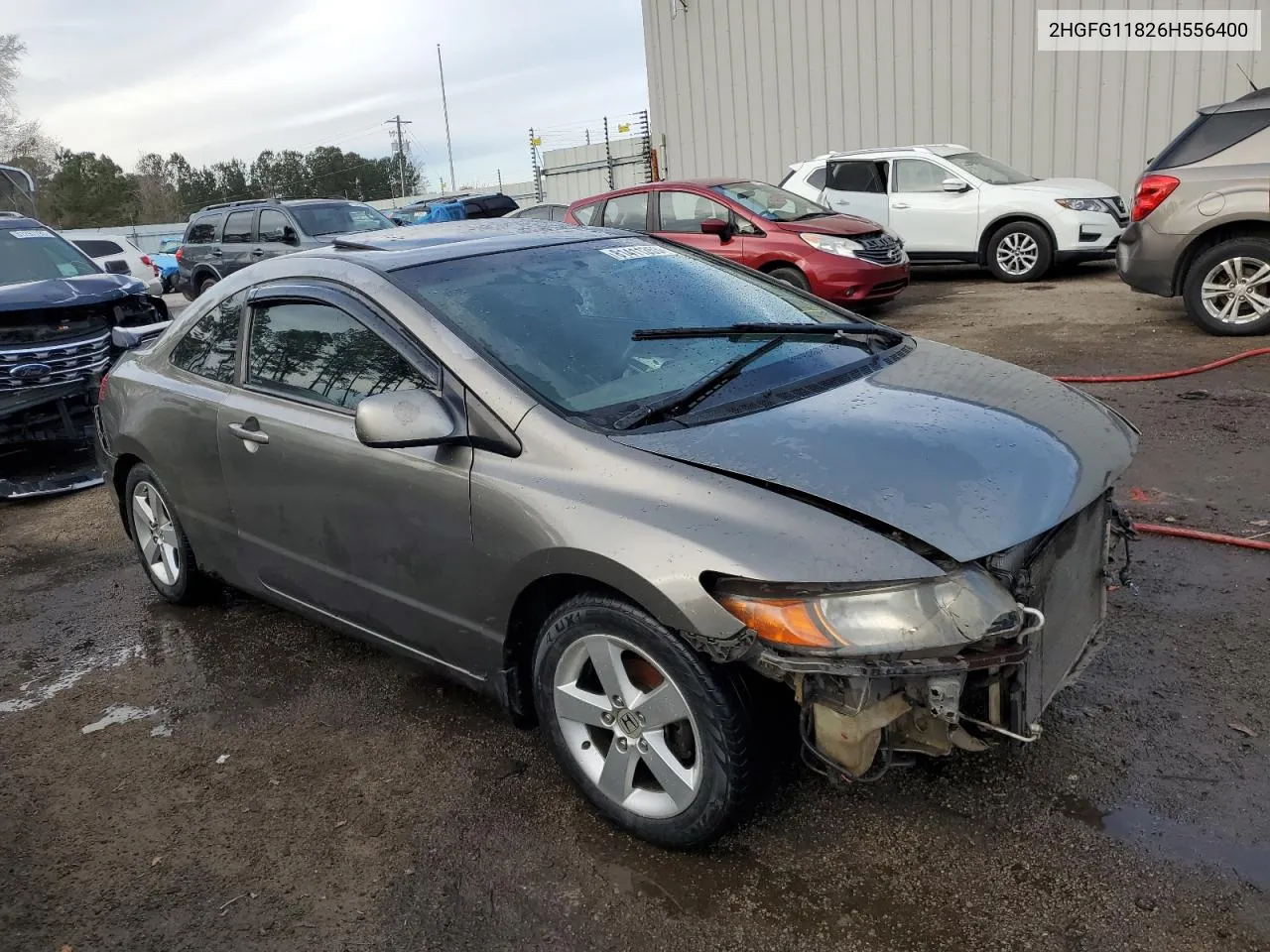 2006 Honda Civic Ex VIN: 2HGFG11826H556400 Lot: 75333414