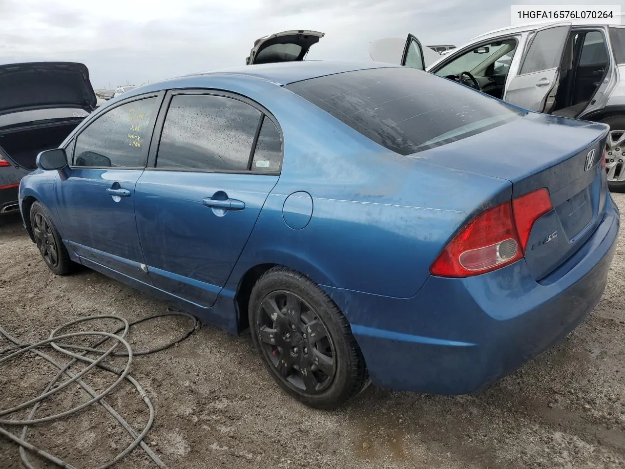 1HGFA16576L070264 2006 Honda Civic Lx