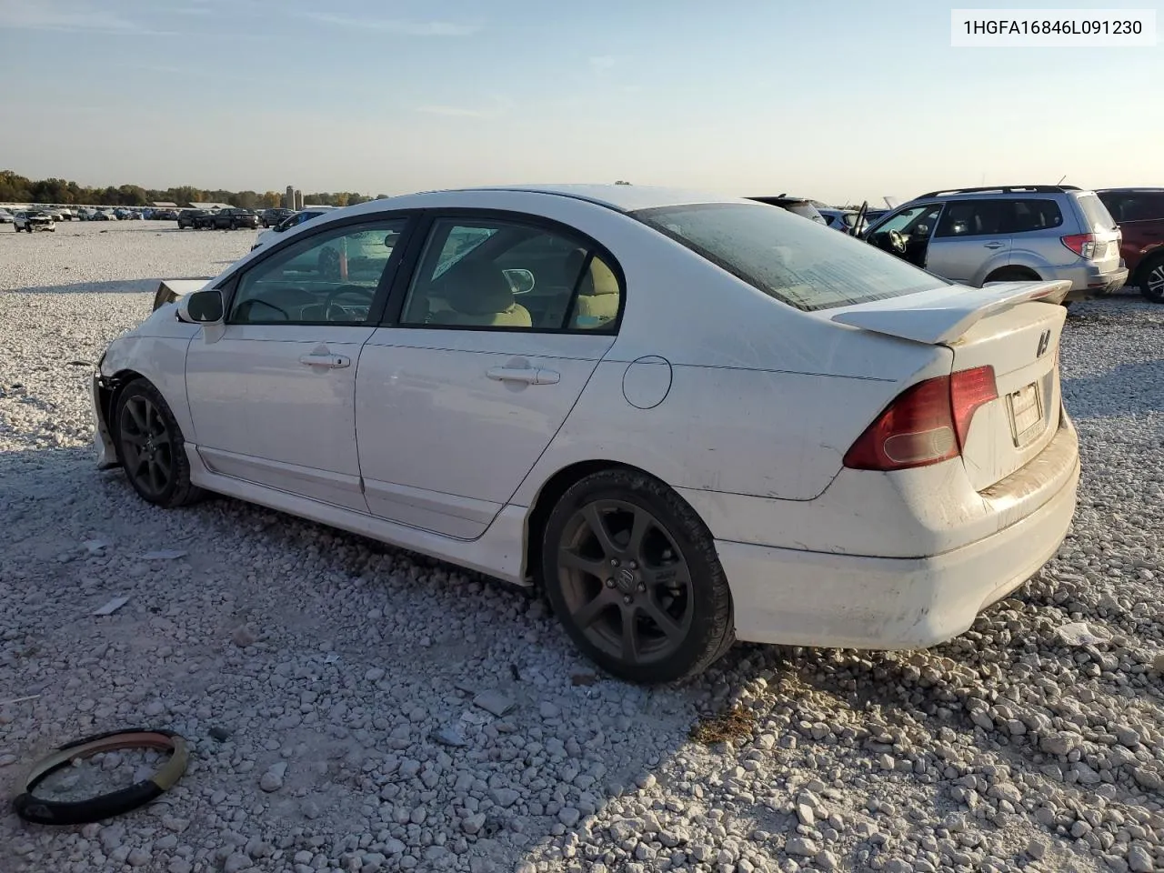 2006 Honda Civic Ex VIN: 1HGFA16846L091230 Lot: 75621824