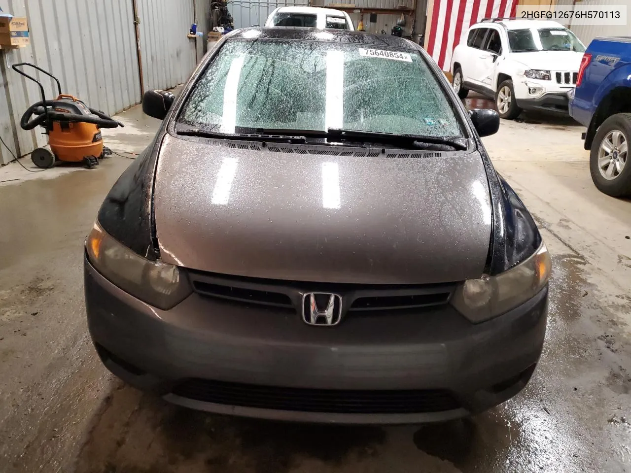 2006 Honda Civic Lx VIN: 2HGFG12676H570113 Lot: 75640854