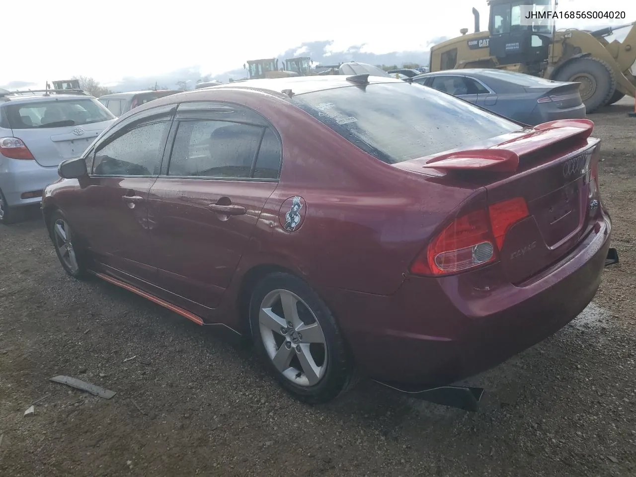 2006 Honda Civic Ex VIN: JHMFA16856S004020 Lot: 75935734