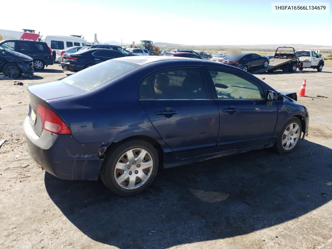 2006 Honda Civic Lx VIN: 1HGFA16566L134679 Lot: 76572324