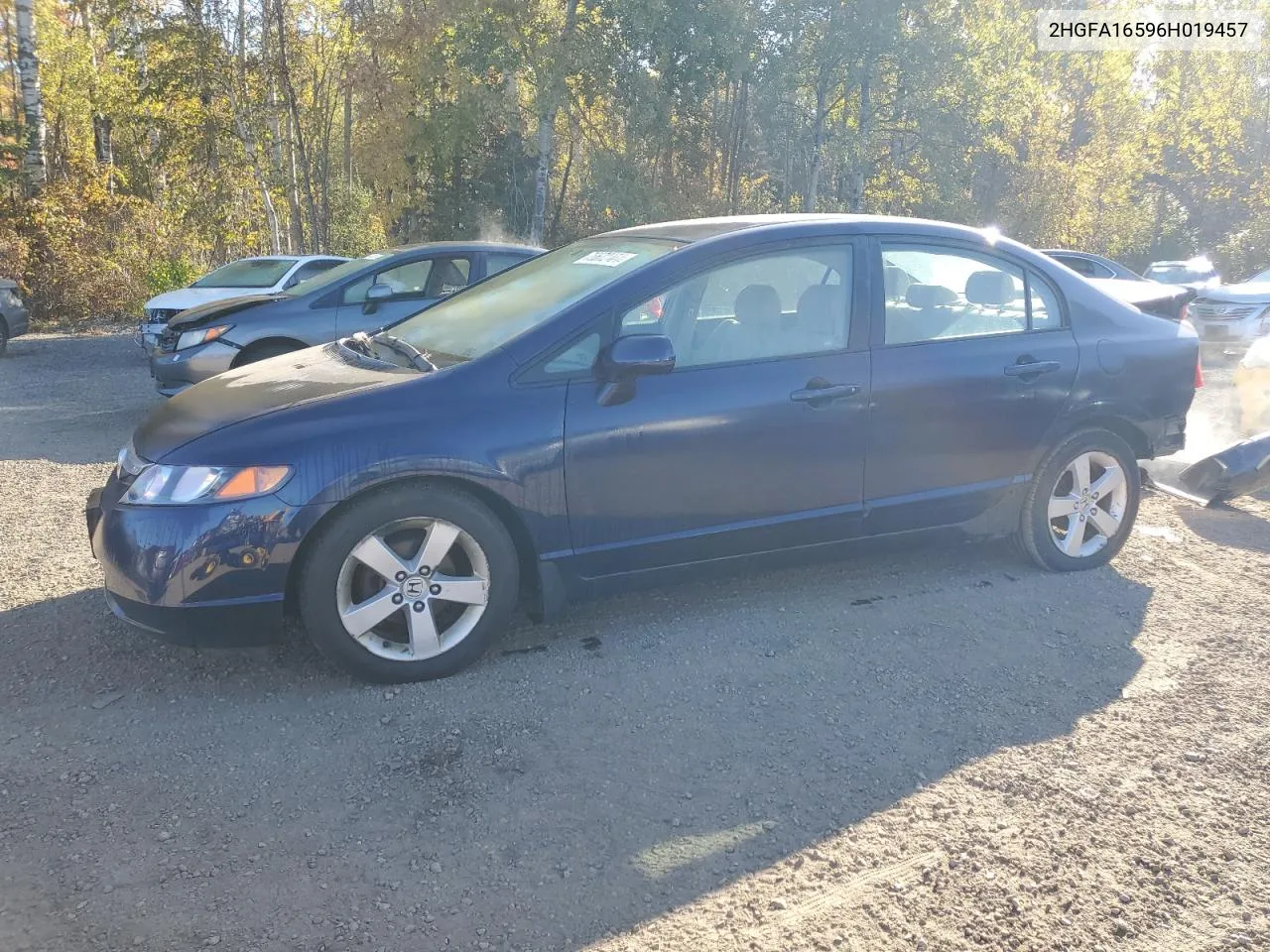 2006 Honda Civic Lx VIN: 2HGFA16596H019457 Lot: 76672464