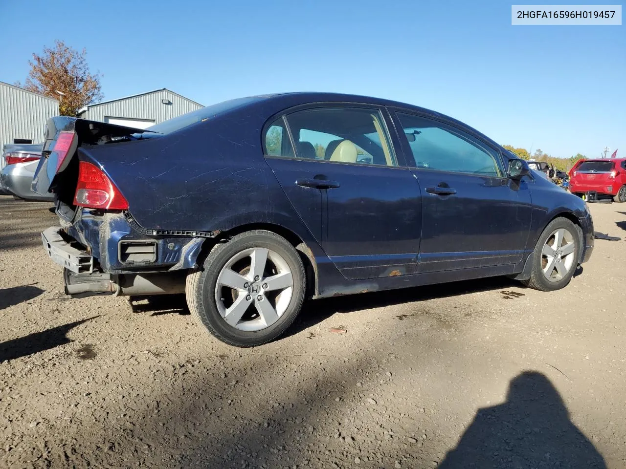 2006 Honda Civic Lx VIN: 2HGFA16596H019457 Lot: 76672464