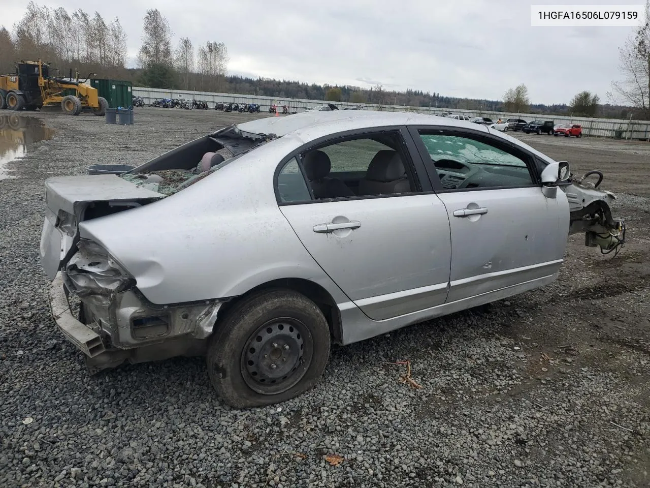 2006 Honda Civic Lx VIN: 1HGFA16506L079159 Lot: 76784244