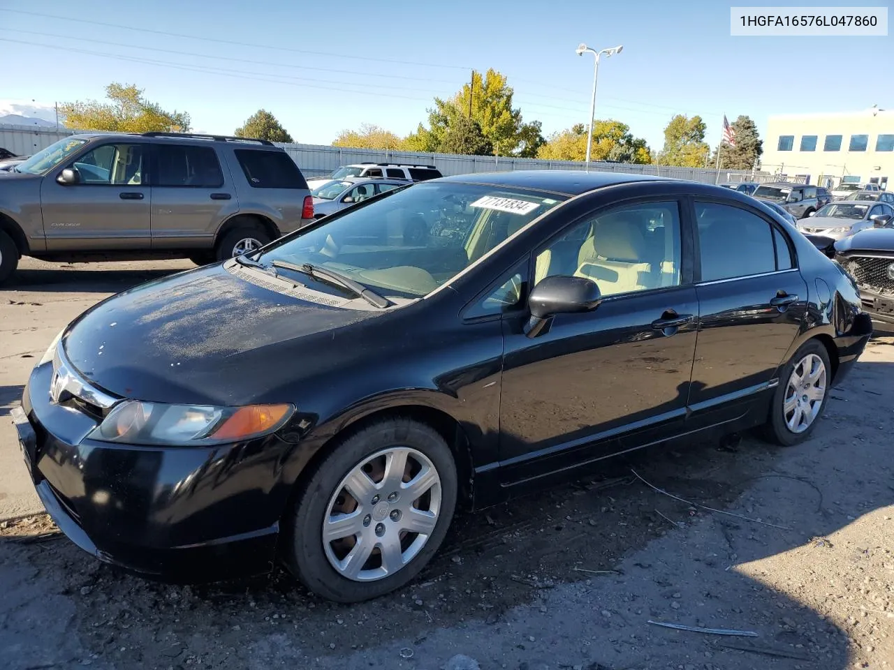 1HGFA16576L047860 2006 Honda Civic Lx