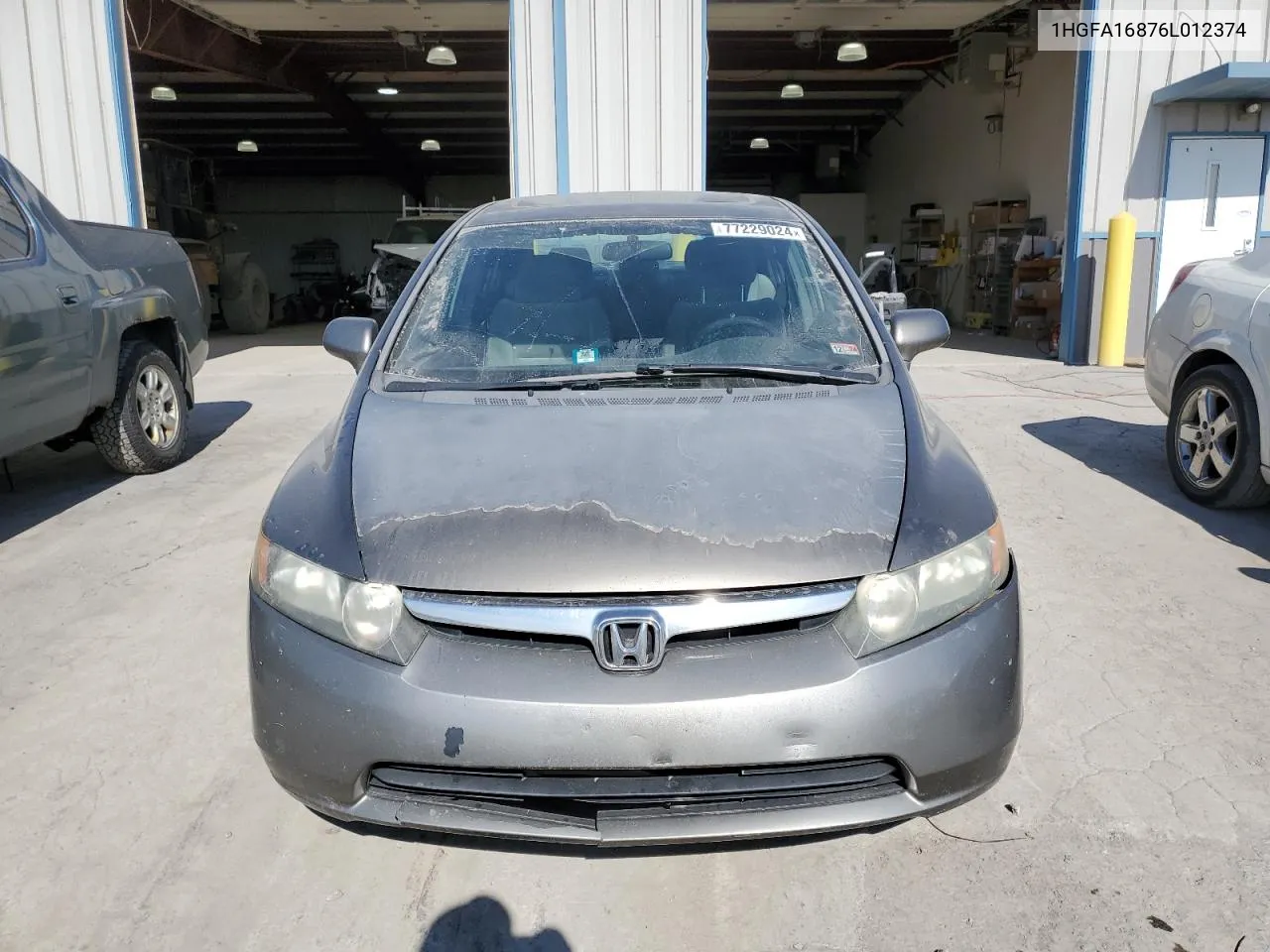 2006 Honda Civic Ex VIN: 1HGFA16876L012374 Lot: 77229024