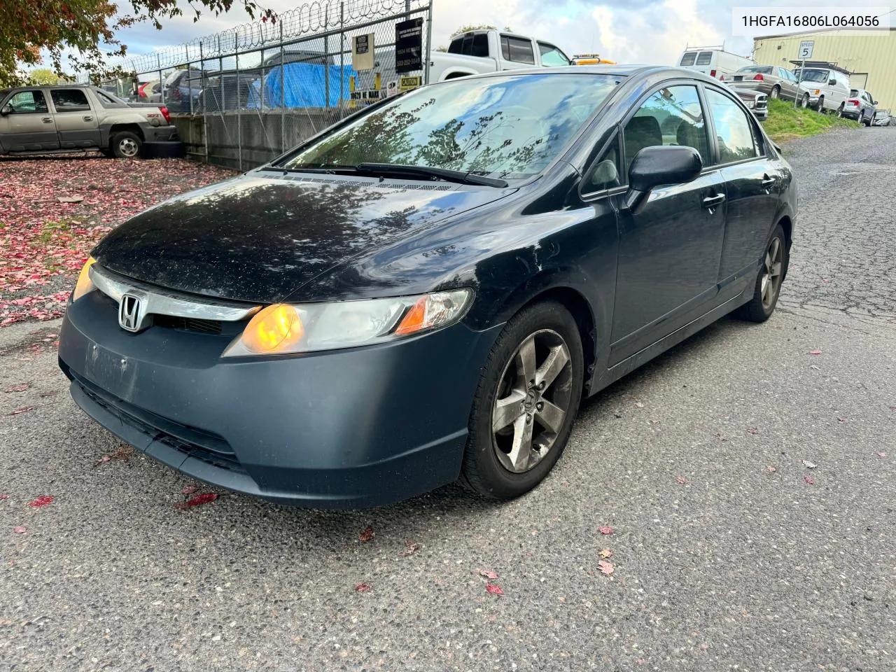 2006 Honda Civic Ex VIN: 1HGFA16806L064056 Lot: 77233634