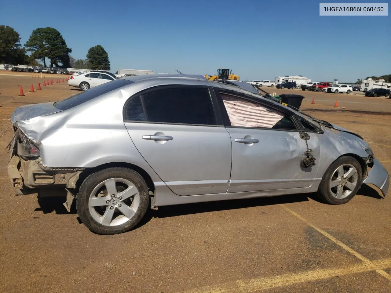 2006 Honda Civic Ex VIN: 1HGFA16866L060450 Lot: 77262544