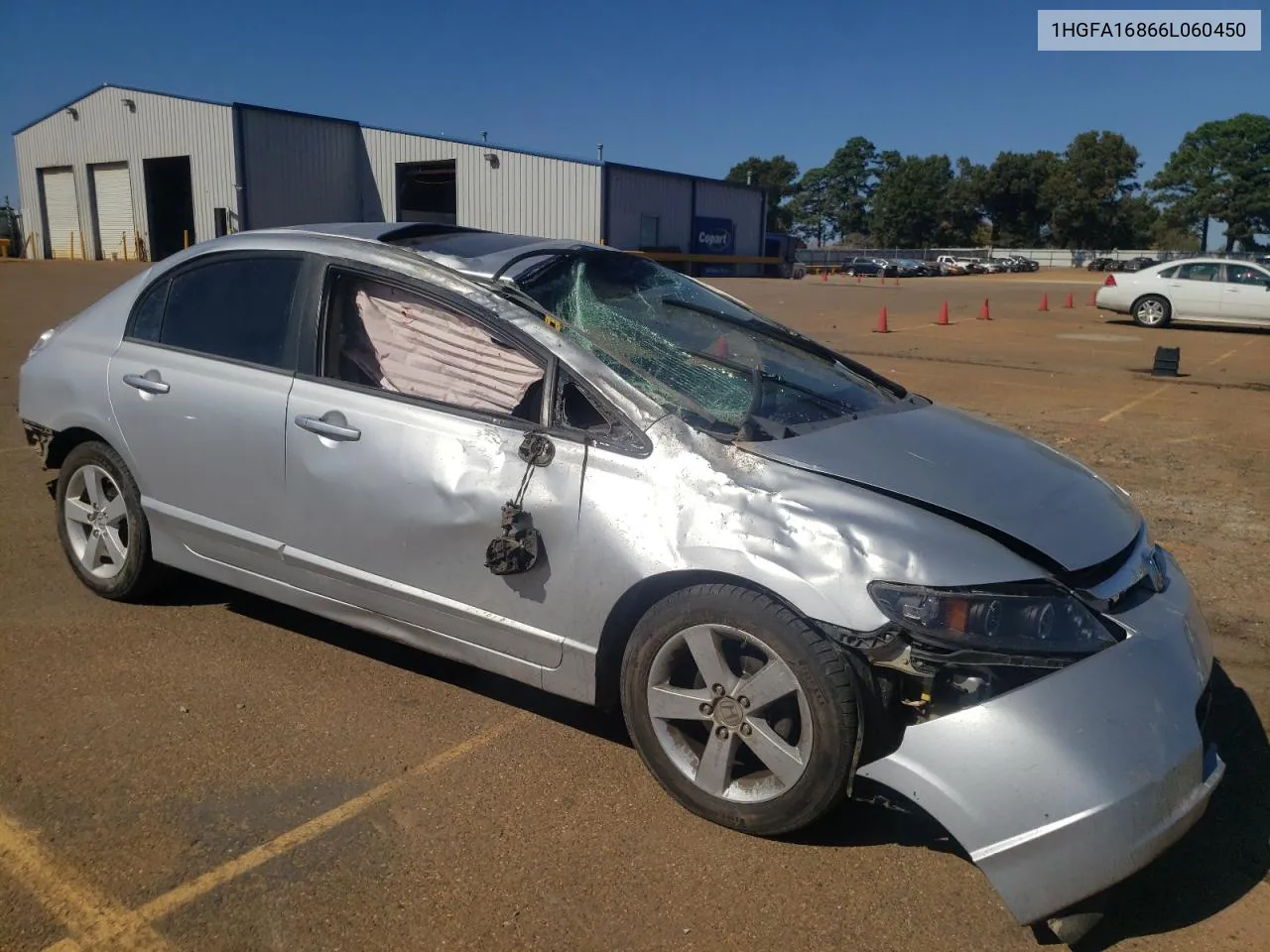 2006 Honda Civic Ex VIN: 1HGFA16866L060450 Lot: 77262544