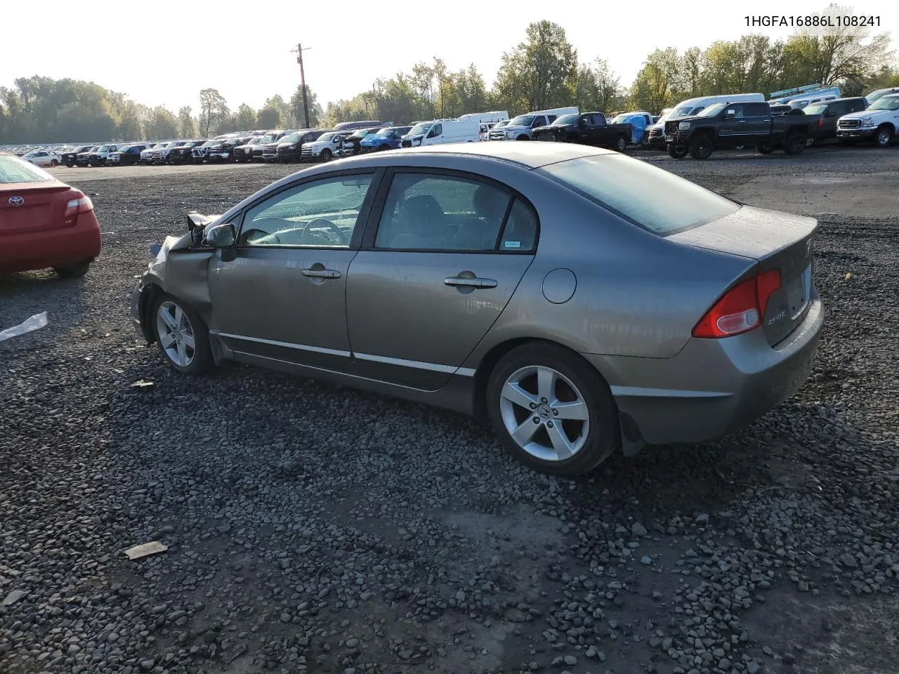 2006 Honda Civic Ex VIN: 1HGFA16886L108241 Lot: 77378884