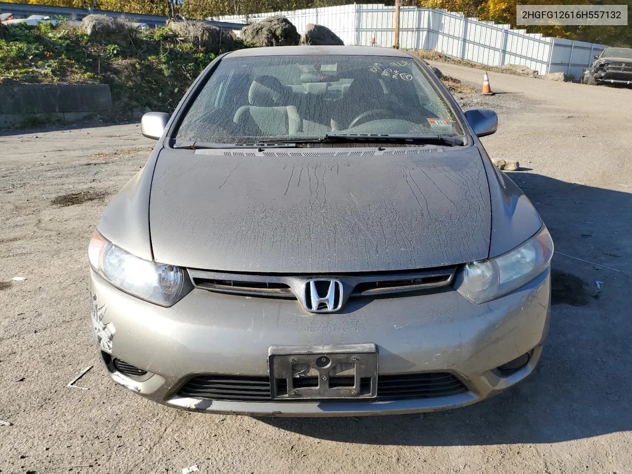 2006 Honda Civic Lx VIN: 2HGFG12616H557132 Lot: 77446564