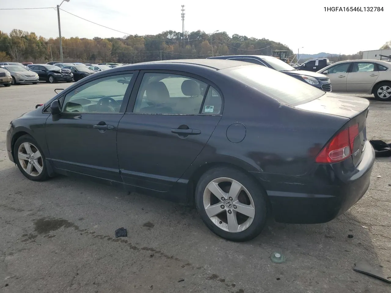 2006 Honda Civic Lx VIN: 1HGFA16546L132784 Lot: 77596144