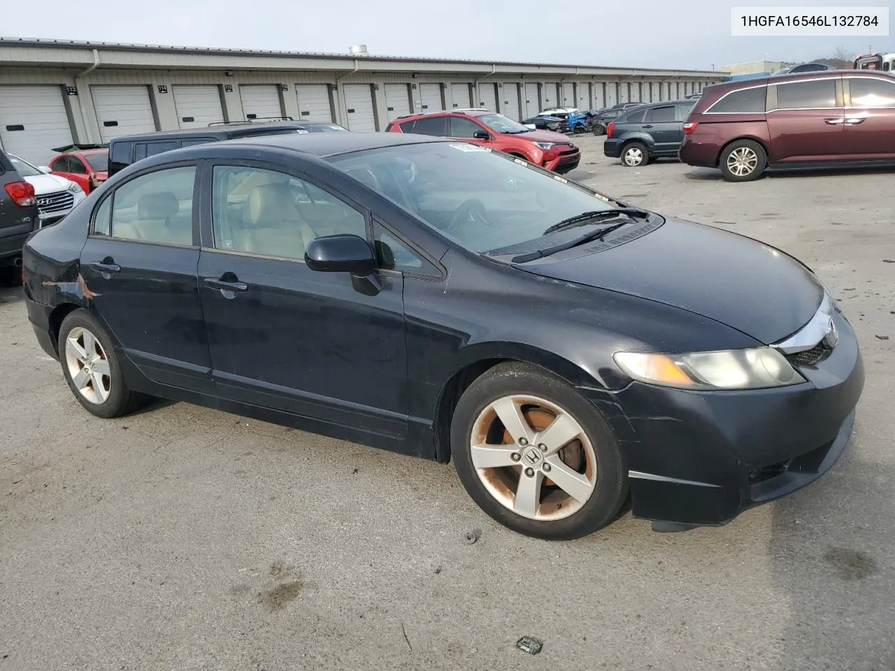 2006 Honda Civic Lx VIN: 1HGFA16546L132784 Lot: 77596144